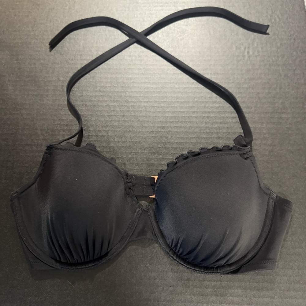 Shade & Shore Black Bikini Wired Top